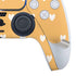 Yellow and White Hearts PS5 Controller Skin